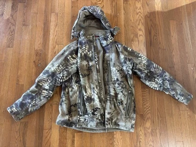 Kryptek Men’s Hunting Jacket Size Large Camo Print Excellent Condition - Image 1 of 3