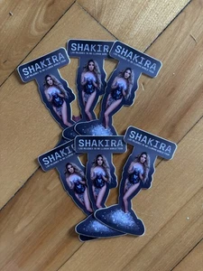 shakira las mujeres ya no lloran Tour Sticker Lot 6 - Bild 1 von 2