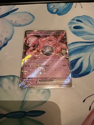 Team Rocket's Mewtwo ex 205 Sv: Scarlet & Violet Promo Cards Holo - Image 1 of 2