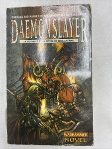 Daemonslayer by William King (2003, pb) first print Warhammer Gotrek & Felix - Picture 1 of 17