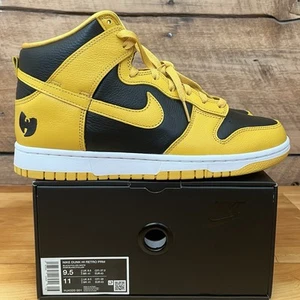 Size 9.5 - Nike Dunk High Retro Premium Wu-Tang 2024 HJ4320-001 US Men's - Picture 1 of 14