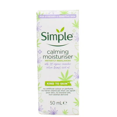 SIMPLE CALMING MOISTURISER KIND TO SKIN 50ML - Image 1 of 2