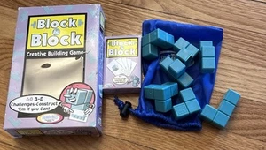 Vintage Block by Block Creative Building Game Puzzle by Binary Arts - 1998 - Picture 1 of 1