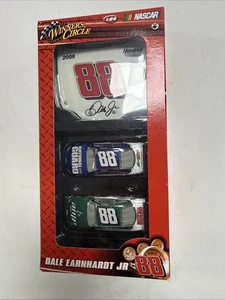 NASCAR WINNER'S CIRCLE DALE EARNHARDT JR. #88 1:64 SCALE DIECAST CARS / HOOD SET - Picture 1 of 4