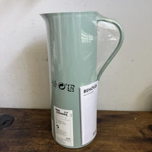 IKEA BEHOVD Vacuum Flask Light Green Beige 34 oz BRAND NEW - Picture 1 of 5