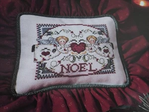Christmas Angel NOEL ORNAMENT Cross Stitch Magazine PATTERN (W) - Picture 1 of 1