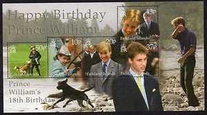 South Georgia & South Sandwich 2000 Prinz William Geburtstag m/s SG MS319 u/m - Bild 1 von 1