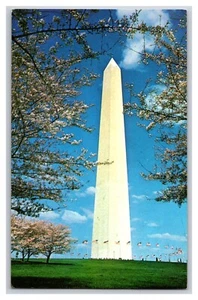 Washington Monument Washington DC UNP Chrome Postcard V28 - Picture 1 of 2