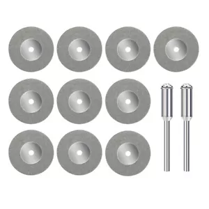 10x50mm Mini Diamant Trennscheibe Schneidscheiben 3mm Schaft für Metall Fliesen - Bild 1 von 7