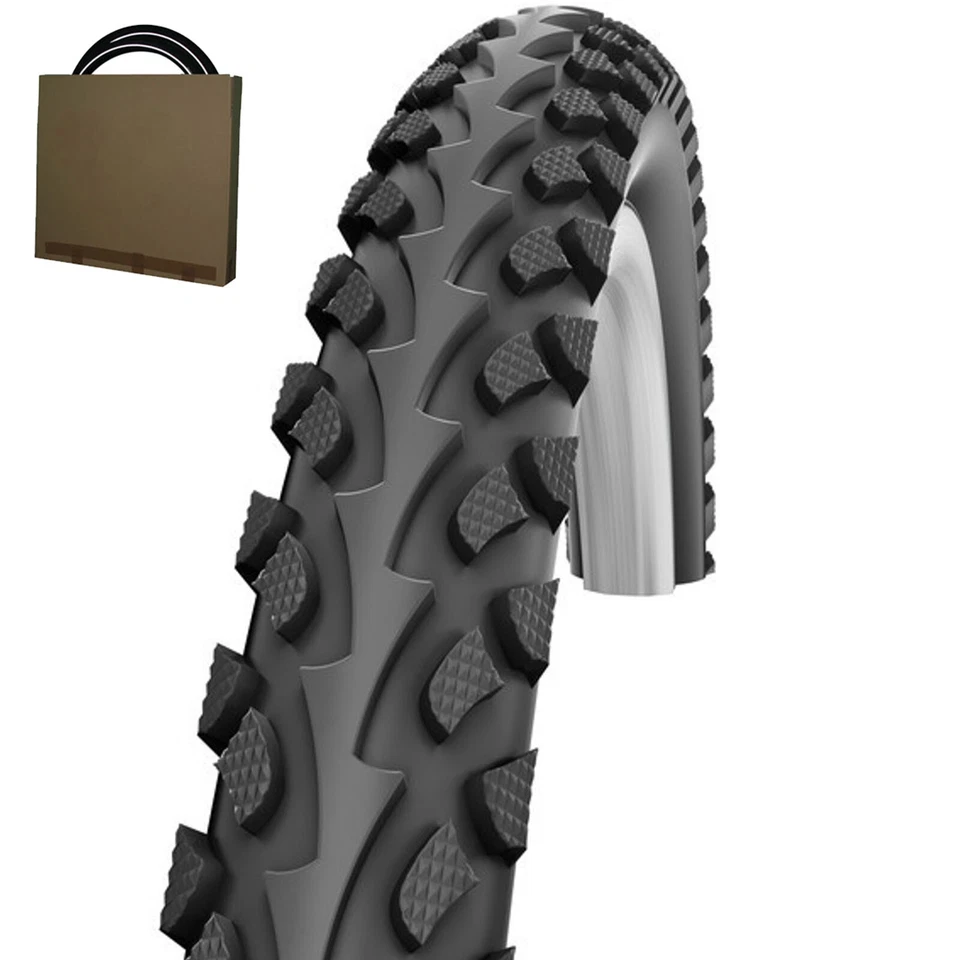 Impac Fahrrad Bereifung Reifen TourPac BS119 24" 26" 28" schwarz o. schw./Reflex - Bild 1 von 1