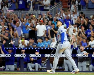 8x10 Photo SHOHEI OHTANI Los Angeles Dodgers MVP Cy Young Home Run 50/50 Miami - Picture 1 of 1