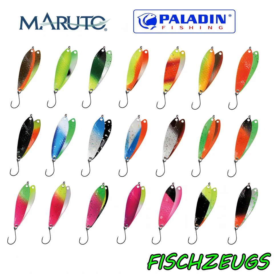 Paladin Spoon Big Trout UV Forelle Forellenköder Raubfisch Köder Fischköder 4,3g - Bild 1 von 1