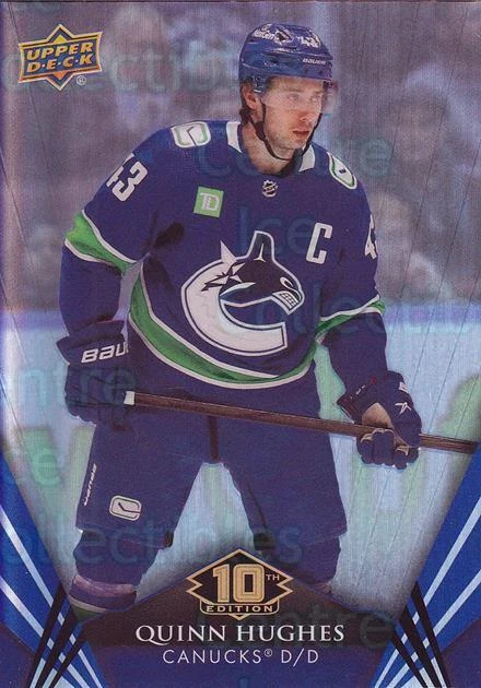 2024-25 Tim Hortons #58 Quinn Hughes - Image 1 of 1