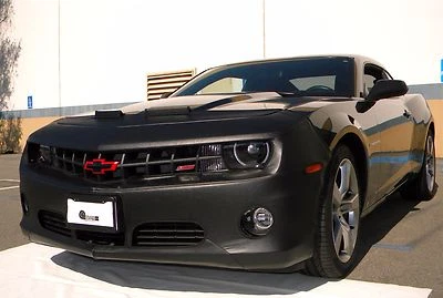 Colgan Front End Mask Bra 2pc. Fits Chevy Camaro SS 2010-2013 with License - Image 1 of 2