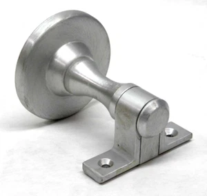 Vintage NOS Julius Blum Carlstadt Hand Railing Brushed Aluminum Wall Bracket SI - Picture 1 of 6