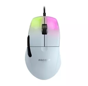 Roccat Kone Pro - Lightweight Ergonomic Optical Performance Gaming Mouse, White - Picture 1 of 4