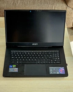 MSI tITAN GT77 17.3" 4K Nvidia 4090 intel core i9 - Afbeelding 1 van 8