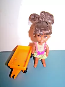 LIDDLE KIDDLES ROLLY TWIDDLE W/WAGON AA DOLL # 3519 - Picture 1 of 4