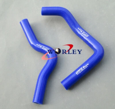 Manguera de refrigerante de radiador de silicona roja azul apta para Suzuki RM85 RM85L 2002-2019 Foto 1 de 4