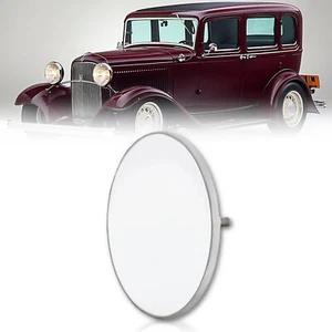 Espejo retrovisor de vidrio de puerta lateral de acero inoxidable cada uno para auto Ford 32-40 y camioneta 32-52 - Imagen 1 de 3