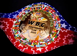 WBC JUNETEENTH 2022 Boxen Wrestling World Championship Gürtel Replica - Bild 1 von 4