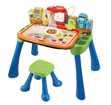 VTECH 5-in-1 Magischer Schreibtisch Spielzeugtisch, Mehrfarbig Spielzeugtisch