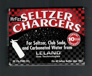 Leland LE10 CO2 Seltzer Charger Cartridges 10 8GM Cartridges - Picture 1 of 6