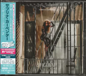 SABRINA CARPENTER SINGULAR ACT 2 Japan CD + Bonus Tracks Japan New - Picture 1 of 3