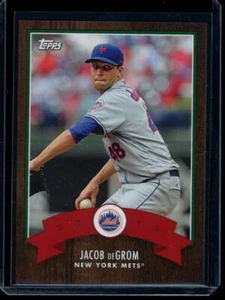 Tarjeta calendario de adviento 2018 Topps #17 Jacob DeGrom SP - Imagen 1 de 2