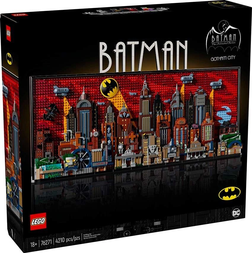 LEGO 76271 BATMAN SERIE ANIMATA GOTHAM CITY - MISB NUOVO PERFETTO- BOX