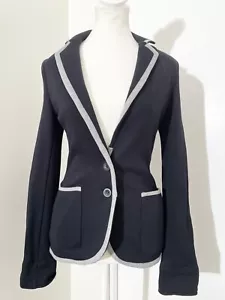 MANGO CASUAL SPORTSWEAR 100% Cotton Waist Blazer Size S RRP$90 - Picture 1 of 10