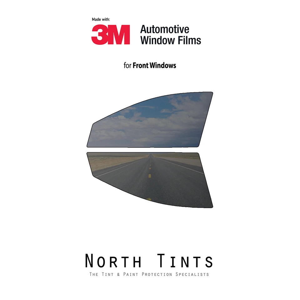 Película de vidrio tinte ventana precortada estable color 3M para Chevrolet Malibu 2017-2025 Foto 1 de 4