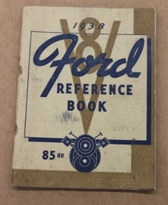 Oldtimer 1938 Ford Nachschlagewerk, 4 3/4" x 6", 64 Seiten - Bild 1 von 6