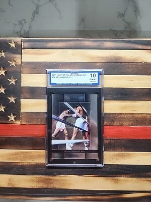 2011 LEAF METAL MUHAMMAD ALI #34 GEM MT 10 ISA GRADED (CPAUC76) - Image 1 of 4