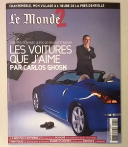 Le Monde 2 : N°137 du 30/09/2006 - Ghosn:voitures que j'aime/ Photogr. Roosevelt - Picture 1 of 24