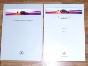 1996 MERCEDES BENZ C-CLASS ESTATE (W202) Sales Brochure & Specifications - Picture 1 of 21
