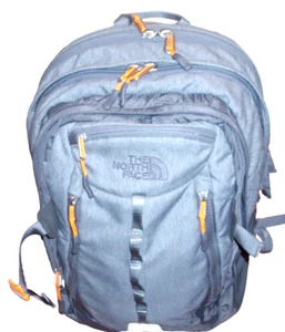 The North Face  Backpack, Early Version, Unknown Year, Orange, Gray Read - Picture 1 of 12