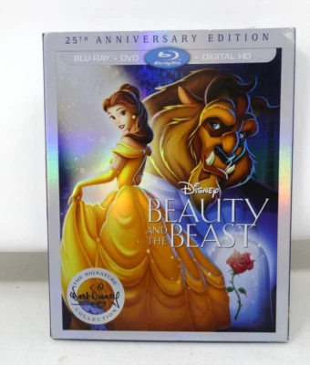 NEW SEALED WALT DISNEY BEAUTY AND THE BEAST DVD KIDS CARTOON FAMILY MOVIE NIGHT - Image 1 of 3