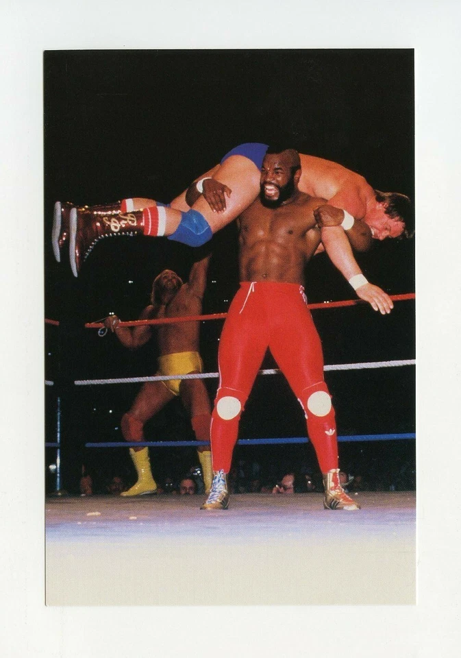 #TN07619 ROWDY RODDY PIPER VS. MR. T. 1999 WWF Card - Image 1 of 1