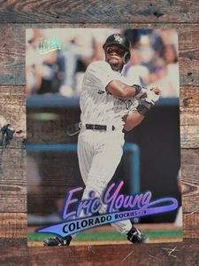 1997 Ultra Baseball Card #192 Eric Young - Picture 1 of 2