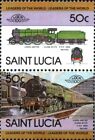 SAINT LUCIA - 1983 - Locomotive - Class B 17/4 - MNH Stamp - Scott #619