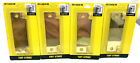 Pack de 4 plaques de remplissage en laiton poli pour préparation au jambage 1-1/4” x 4-7/8”