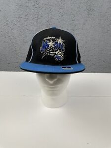 Reebok Orlando Magic Fitted Hat Cap NBA Embroidered Size 8 Blue