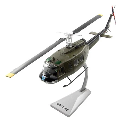 29 厘米压铸合金 1/48 比例美国 UH-1 Huey 直升机飞机模型系列 — 第 1/4 张图片