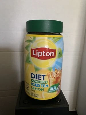Mezcla de té helado Lipton DIET DESCAFEINADO SABOR LIMÓN 3 OZ Foto 1 de 2