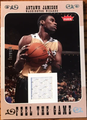 2007-08 Fleer Feel The Game Antawn Jamison FG-AJ Washington Wizards - Image 1 of 2