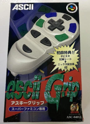 Nintendo Super Famicom Controller Ascii Grip ASC-0401J Unopened 5947 SP - Image 1 of 4