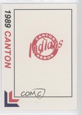 1989 Best Canton Akron Indians Checklist #28