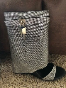 Cape Robbin sparkly rhinestone 90s Y2K vintage shoes Dewy size 9 - Picture 1 of 9