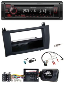 Kenwood Lenkrad CD USB Bluetooth DAB Autoradio für Mercedes SLK R171 2008-2011 - Bild 1 von 9